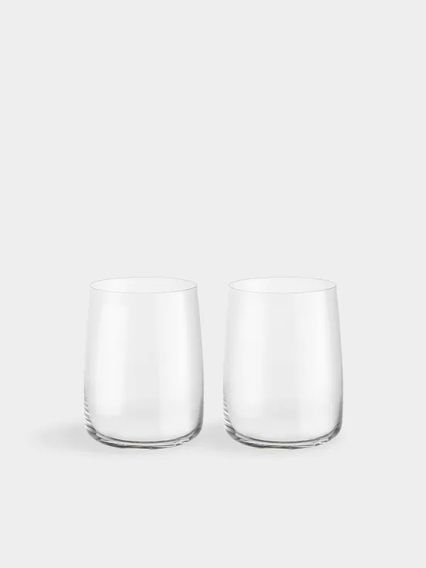 Стакан, 11 см, 450 мл, 2 шт, кристальное стекло, Lienza, image-0