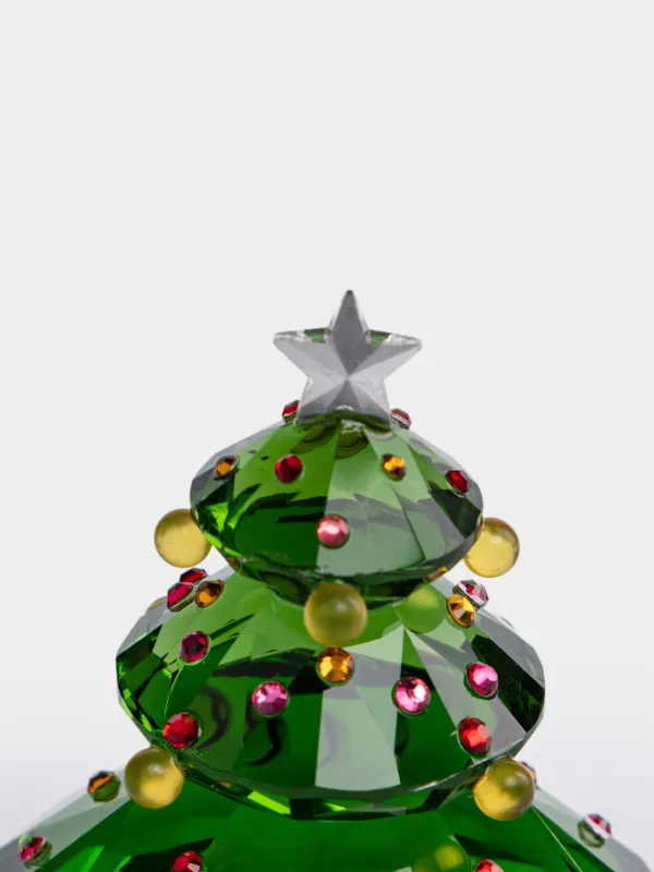 Статуэтка, 7 см, Елка, Christmas crystal, image-2