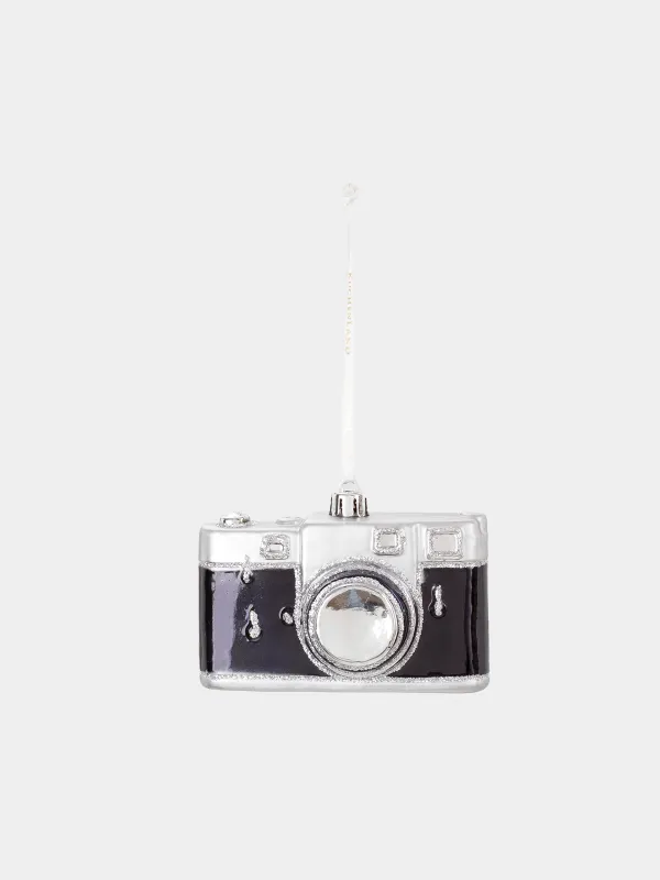 Игрушка елочная, 10х5 см, Фотоаппарат, Figure christmas, image-0