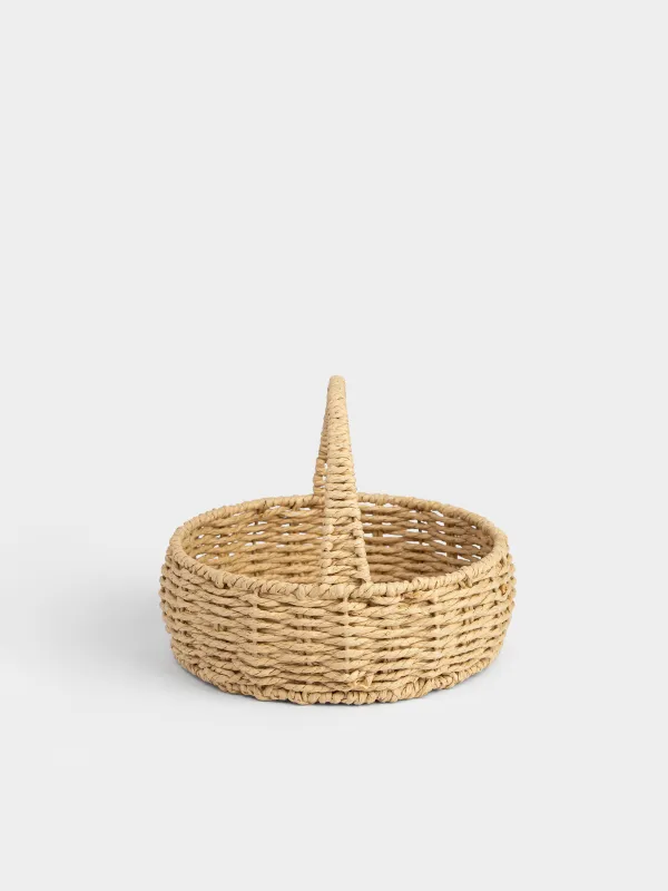 Корзина для хранения, 17х21 см, с ручкой, Braided, image-5