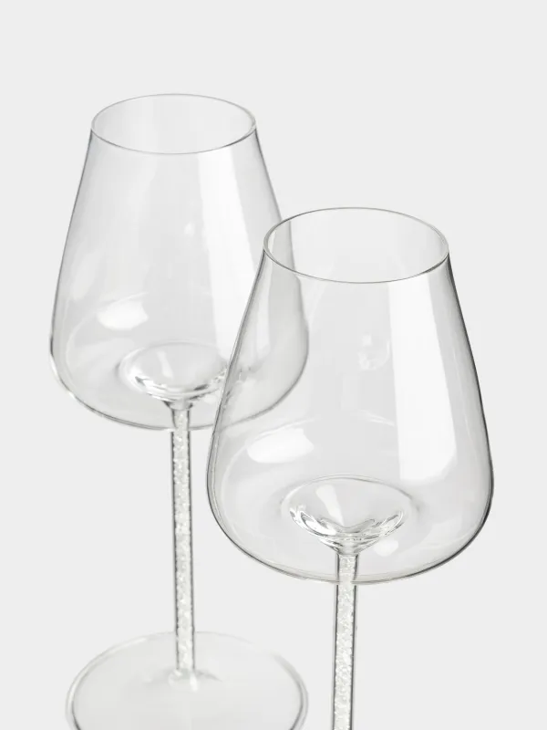 Бокал для красного вина, 2 шт, со стразами, Sorento crystal, image-2