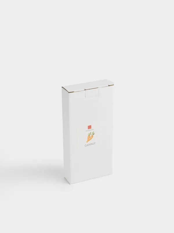 Блюдо, 17х8х2 см, керамика D, оранжево-зеленое, Морковь, Carrot, image-5