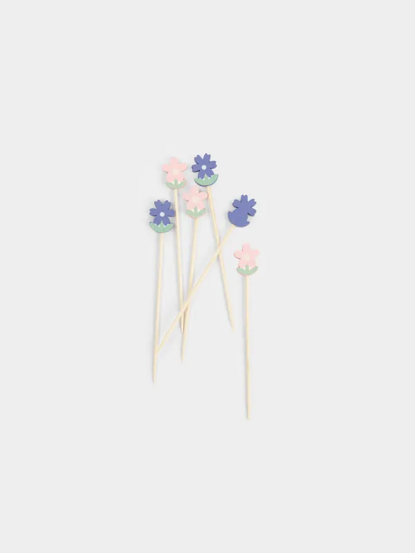 Шпажка для канапе, 20 шт, Цветы, Elegant details, image-1