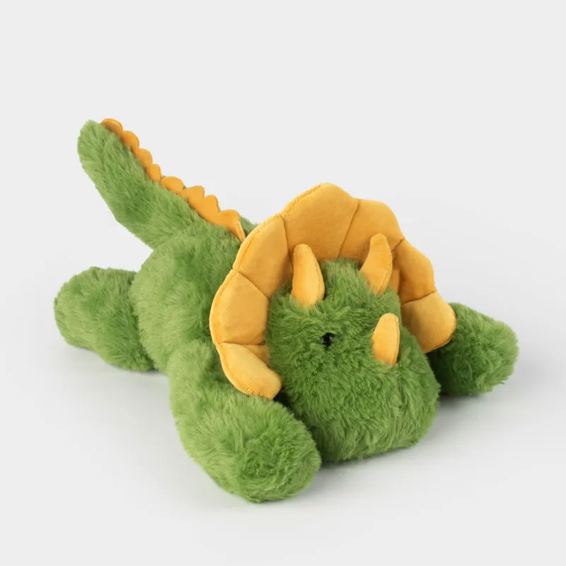 Игрушка, 30 см, мягкая, полиэстер, зеленая, Динозавр, Dino