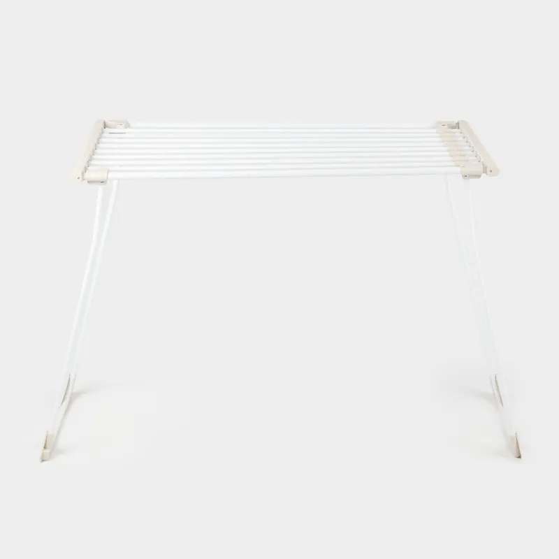 Сушилка для белья напольная, 200х55 см, раздвижная, металл, бежевая, Compact