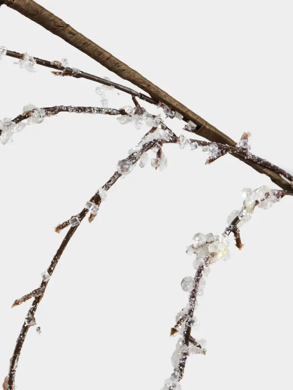 Ветка декоративная, 65 см, Ледяная ветка, Crystal decor, image-3