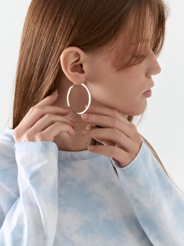 Серьги-пусеты, 12 шт, металл, серебристые, Jewelry, image-3