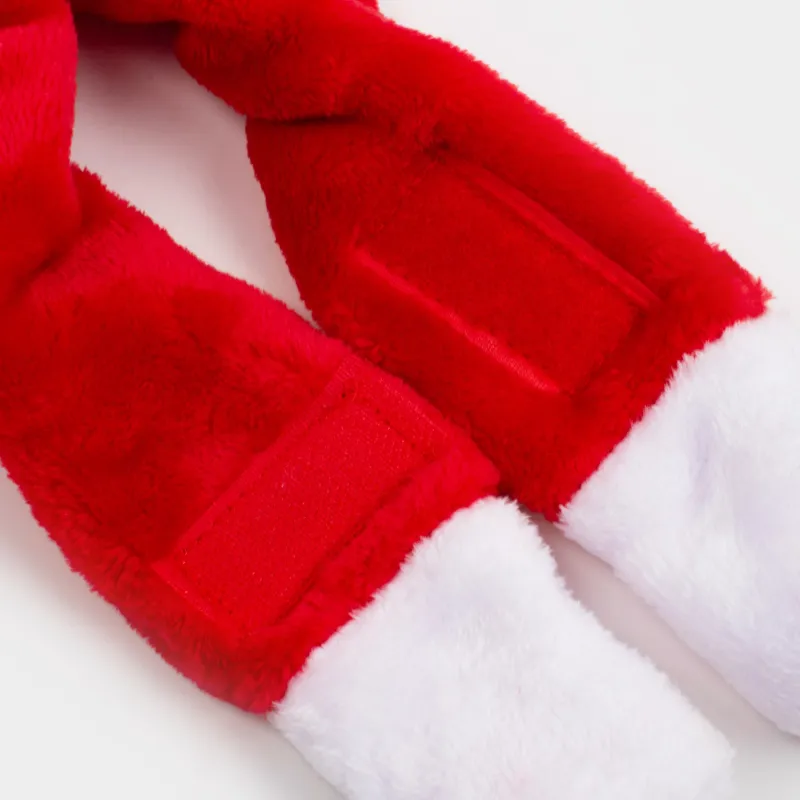 Набор карнавальный для животных, 2 пр, шарф/шапка, полиэстер, красный, Санта, Christmas pet, image-2