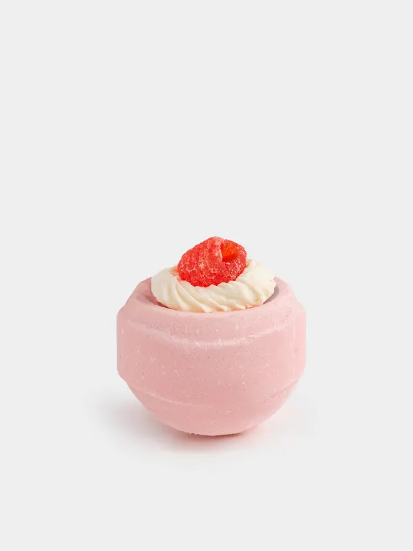 Бомбочка для ванны, с фигуркой из мыла, Малина, Body spa, image-0