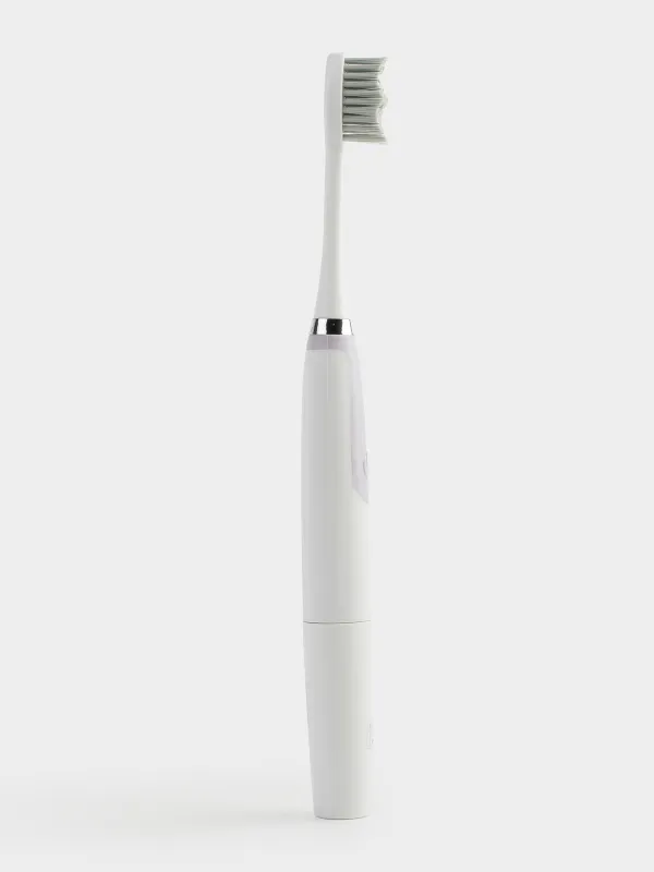 Щетка зубная, электрическая, 1 режим, 3 насадки, сиреневая, Manny, image-1