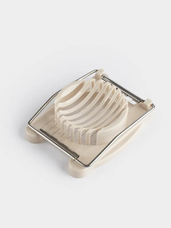 Яйцерезка, 10 см, пластик/сталь, бежевая, Regular, image-3