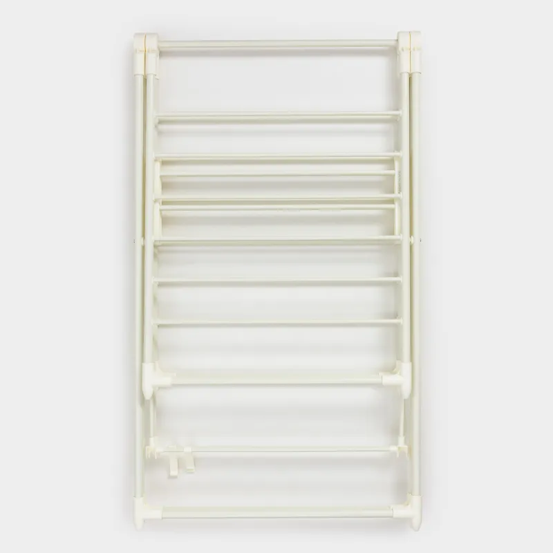 Сушилка для белья напольная, 155х57 см, раскладная, металл, бежевая, Х-форма, Compact, image-6