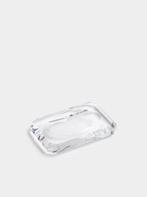 Мыльница, 12х8 см, Грани, Shower Crystal Glance, image-2