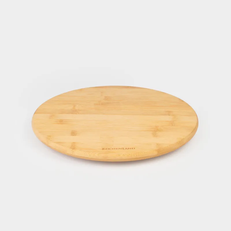 Блюдо сервировочное, 30 см, вращающееся, бамбук, Bamboo