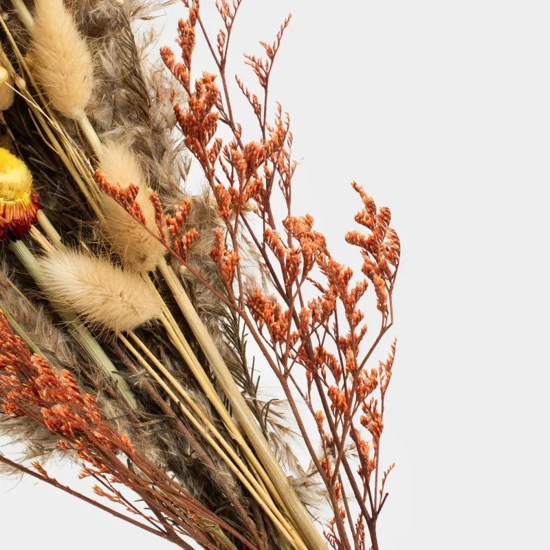 Букет декоративный, 60 см, сухоцветы, Разнотравье, Dried flower, image-3
