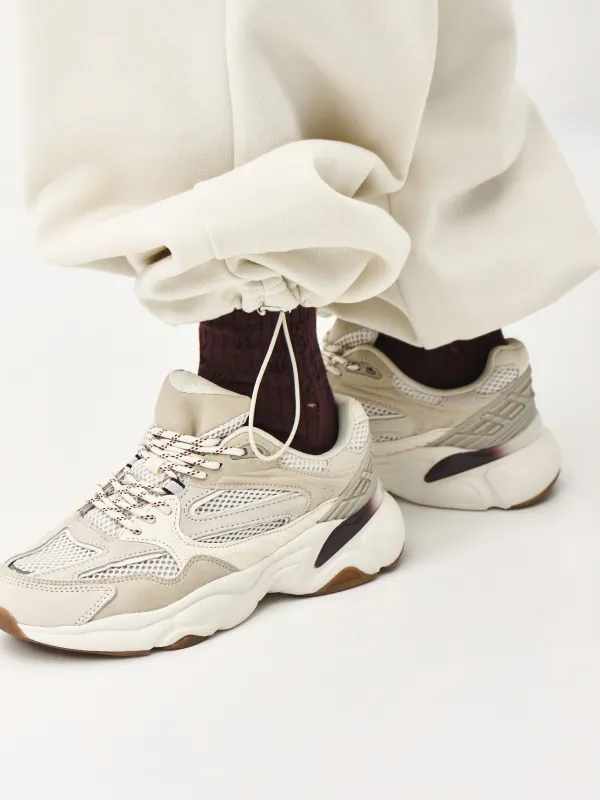 Кроссовки бежево-серые, Renske, image-5