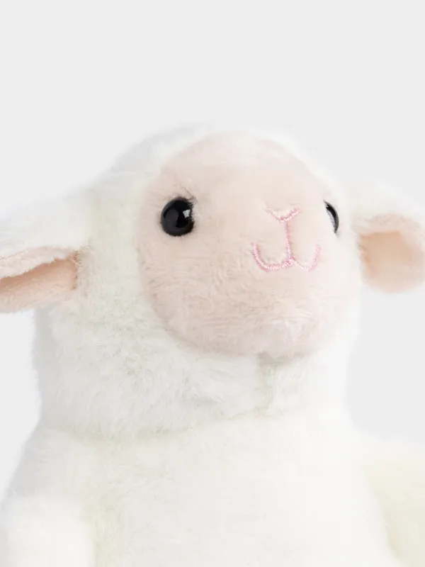Игрушка, 13 см, мягкая, Овечка, Lamb toy, image-2