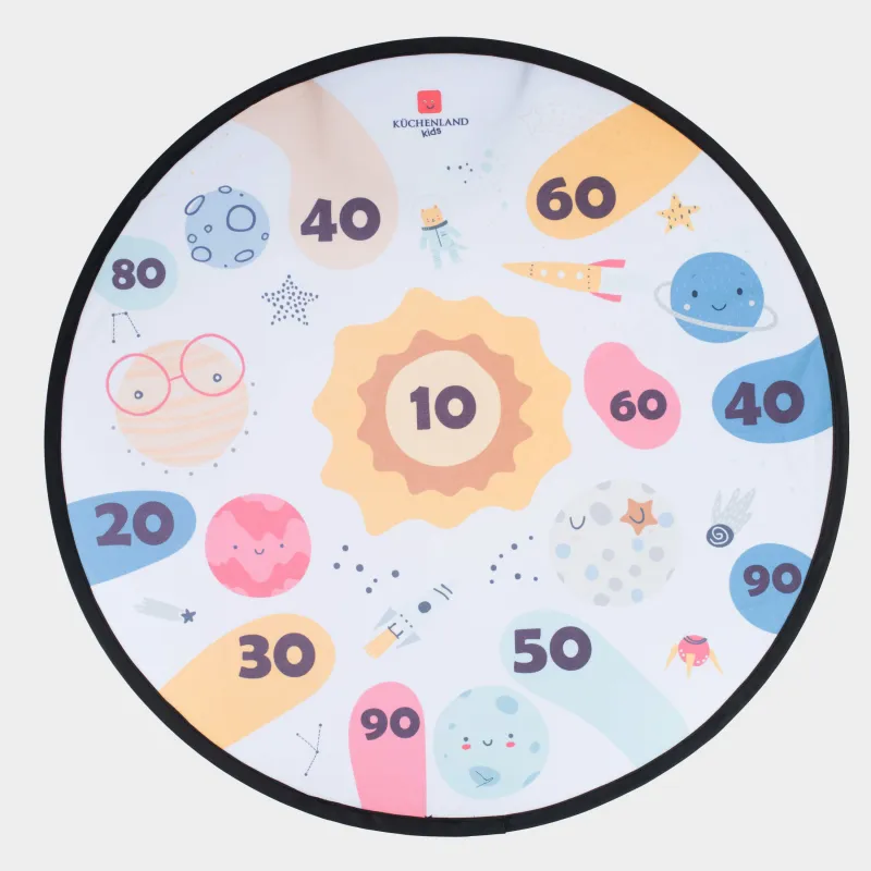 Набор игровой, 73 см, 22 пр, полиэстер/пластик, Дартс на липучках, Game, image-1