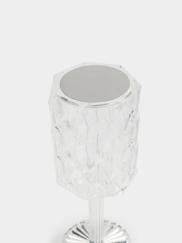 Светильник сенсорный, 26 см, беспроводной, на ножке, пластик/сталь, Ромб, Rhomb, image-1