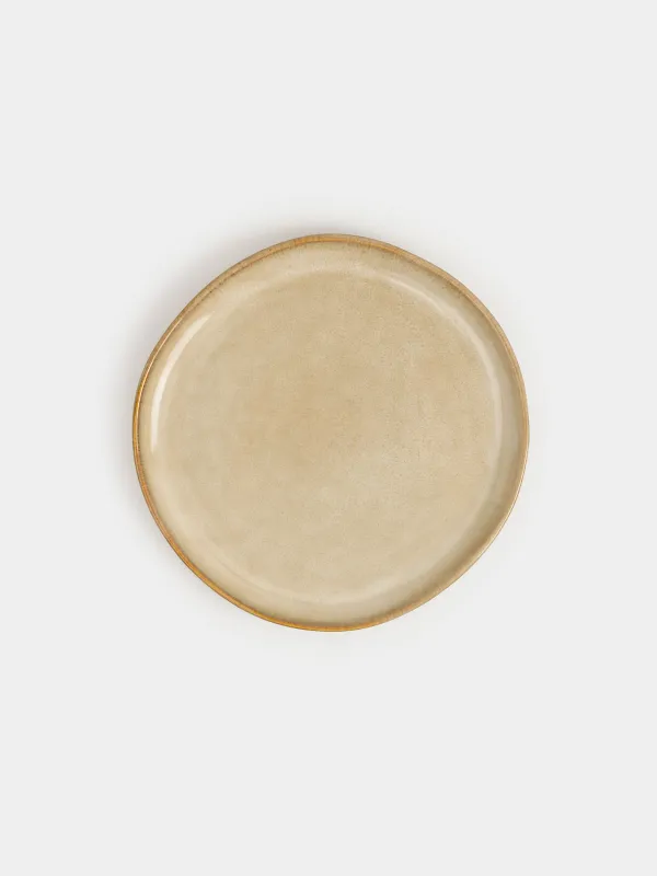 Сервиз обеденный, 6 перс, 18 пр, керамика R, бежевый, Burgos, image-4