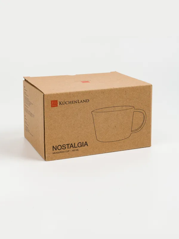 Емкость мерная, 450 мл, металл эмалированный, молочная, Nostalgia, image-5