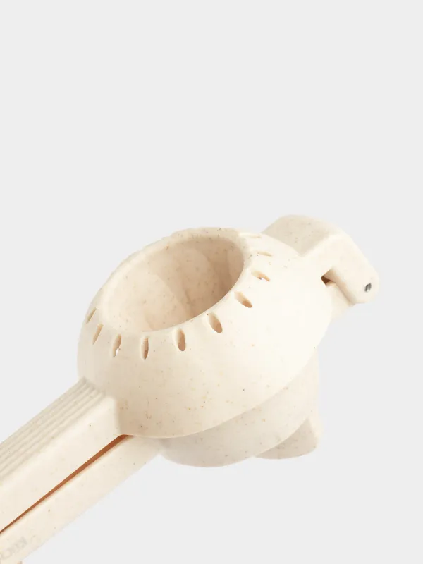 Соковыжималка для цитрусовых, 22х10 см, с ручкой, пластик, бежевая, в крапинку, Soft speckled, image-2