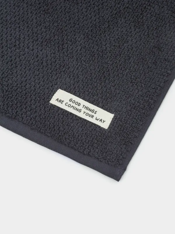Полотенце, 70х140 см, хлопок, графитовое, Felpado cotton, image-3