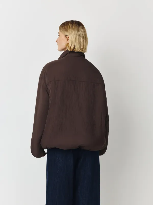 Куртка утепленная, коричневая, Brill, image-4