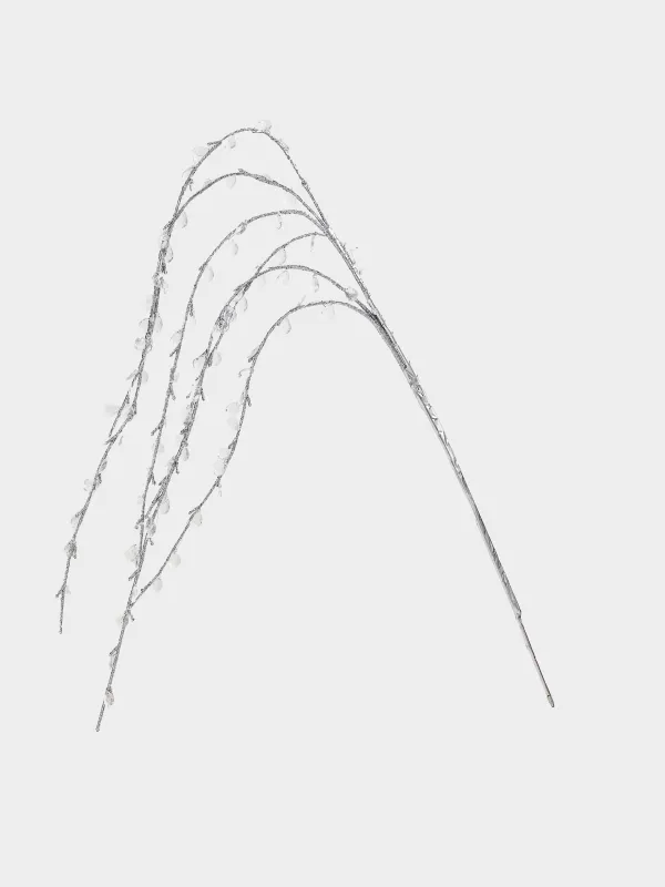 Ветка декоративная, 1 м, Кристаллы, Crystal decor, image-0