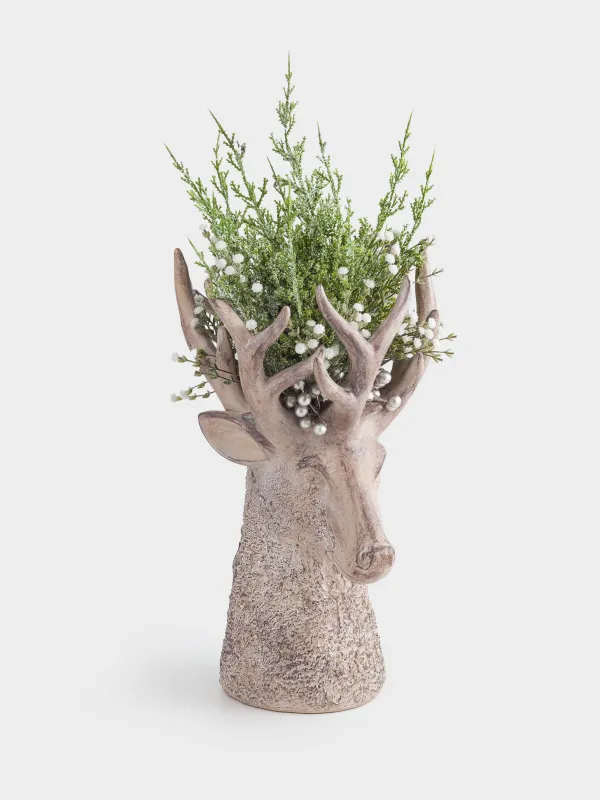Ваза декоративная, 40 см, полирезин, Deer, image-5