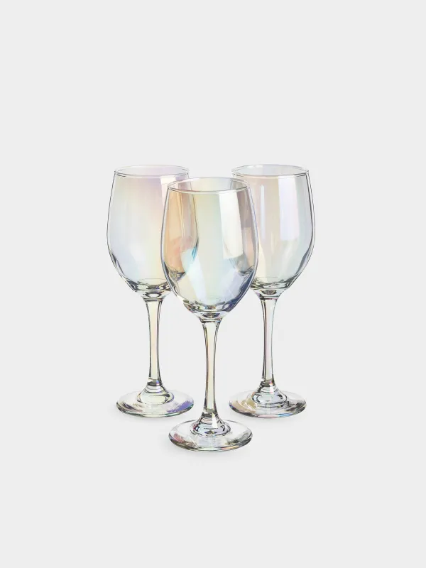 Бокал для красного вина, 420 мл, 6 шт, стекло, перламутр, Floyd polar, image-0