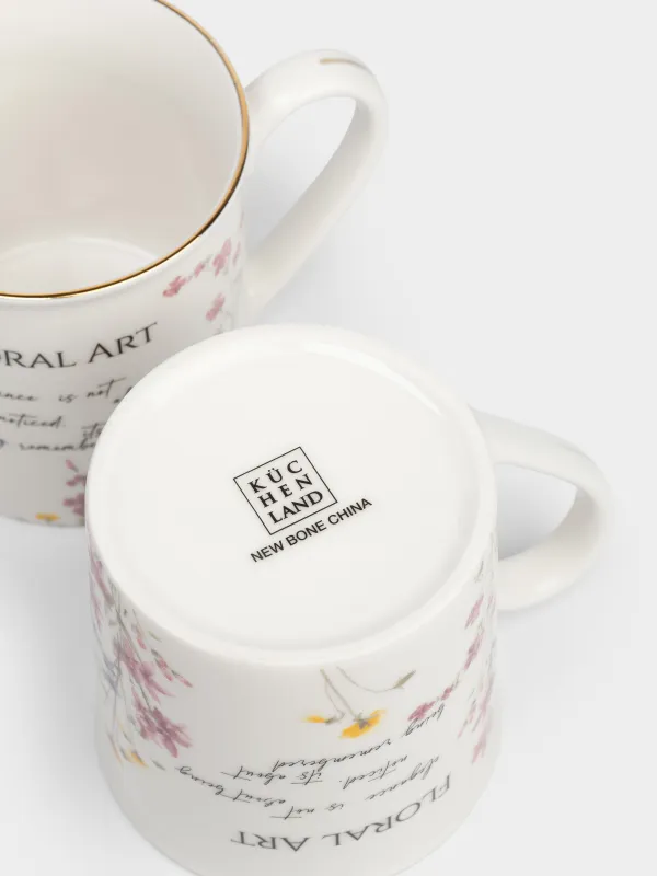 Кружка, 300 мл, 2 шт, Цветочный сад, Meadow, image-4