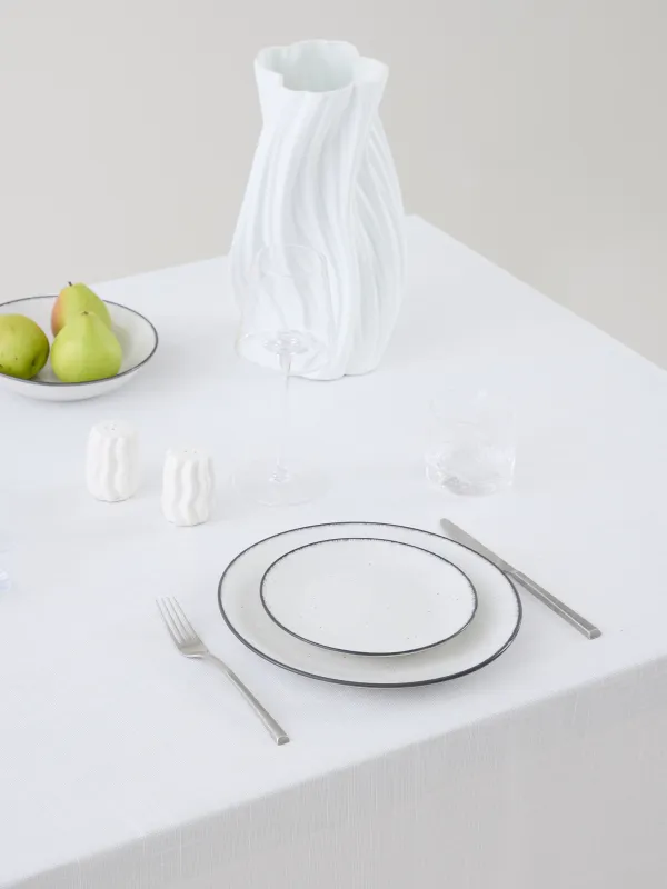 Скатерть, 170х250 см, White lurex, image-1
