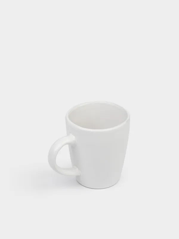 Кружка, 440 мл, 2 шт, керамика K, молочная, в крапинку, Светлые точки, Devli, image-1