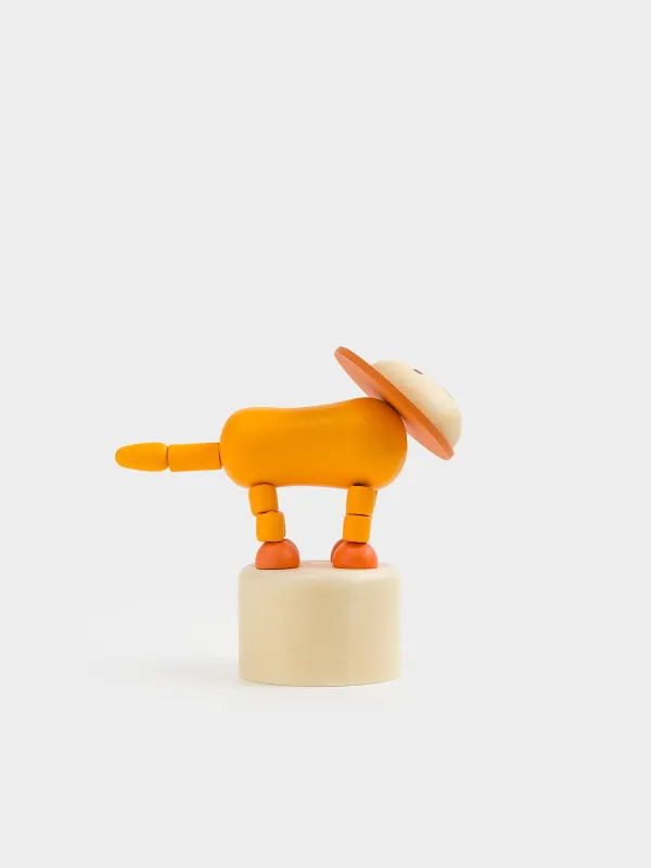 Игрушка, 9 см, дергунчик, Львенок, Leo, image-2