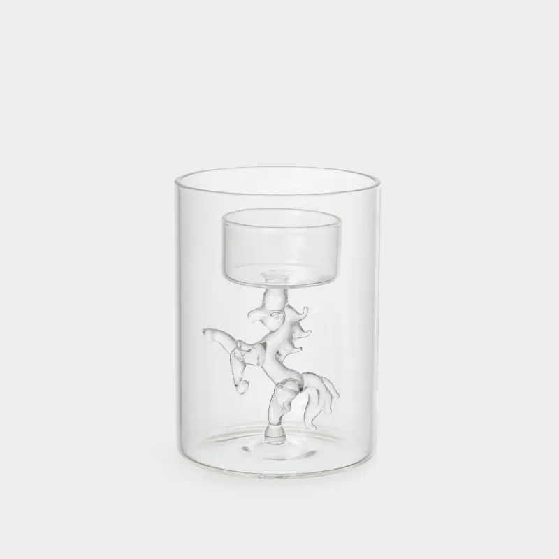 Подсвечник, 11 см, стекло, Decor candle