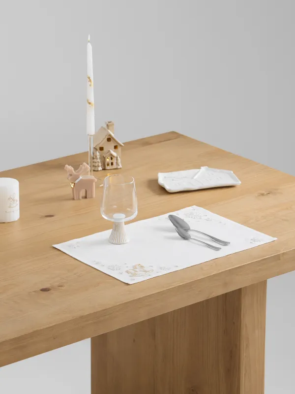 Салфетка под приборы, 30х45 см, Snow horse, image-4