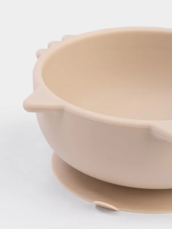 Тарелка суповая, 10х10 см, на присоске, Котик, Kiddy, image-3