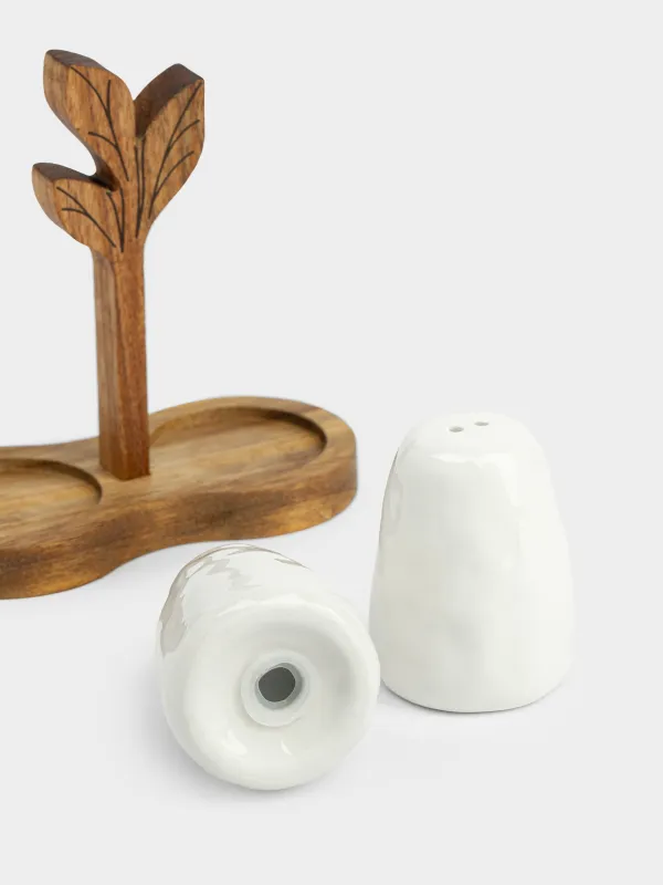 Набор для соли и перца, на подставке, Noble tree, image-2