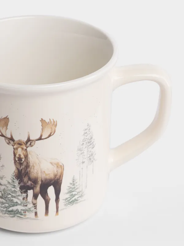 Кружка, 430 мл, Лось, Moose story, image-3