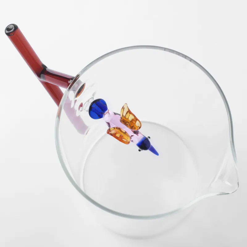 Кувшин, 1,4 л, стекло Б, коричневая ручка, Колибри, Shape, image-4