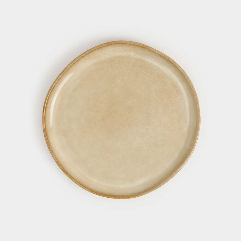 Сервиз обеденный, 6 перс, 18 пр, керамика R, бежевый, Burgos, image-2