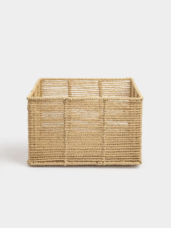Корзина для хранения, 30х30х18 см, Braided, image-0