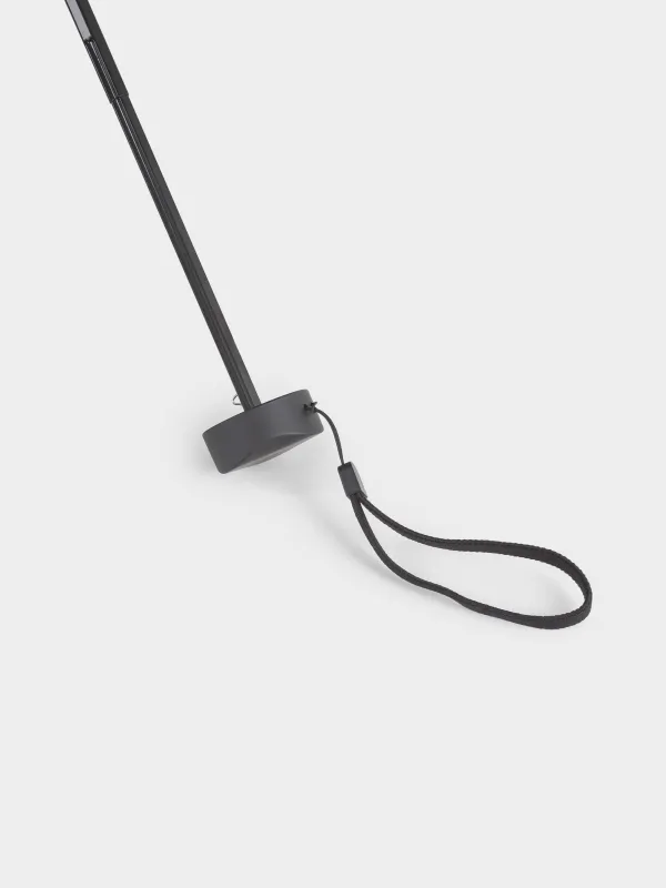 Зонт, 52/21 см, складной, двусторонний, эпонж, бежево-черный, Rainy day, image-3