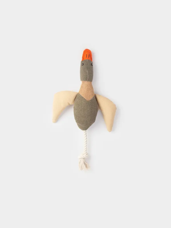 Игрушка для собак, с пищалкой, Утка, Frisky pet, image-0