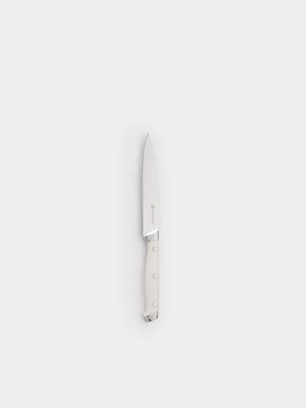 Нож для нарезки, 13 см, Solo white, image-0