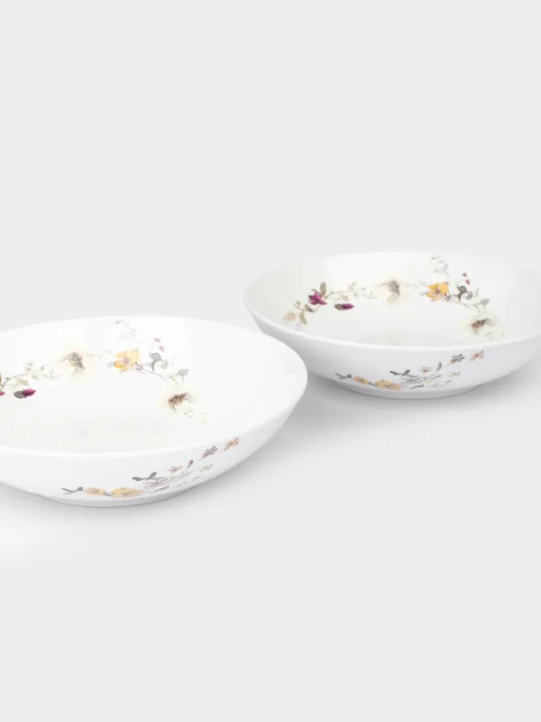 Тарелка суповая, фарфор N, Floweri, image-2