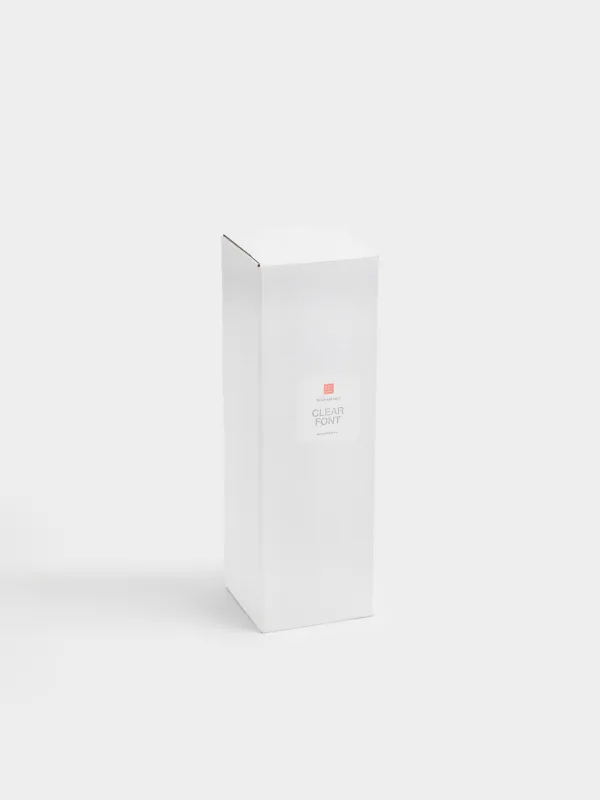 Бутылка для напитков, 1,25 л, стекло Б/пробка, Life is simple, Clear font, image-4