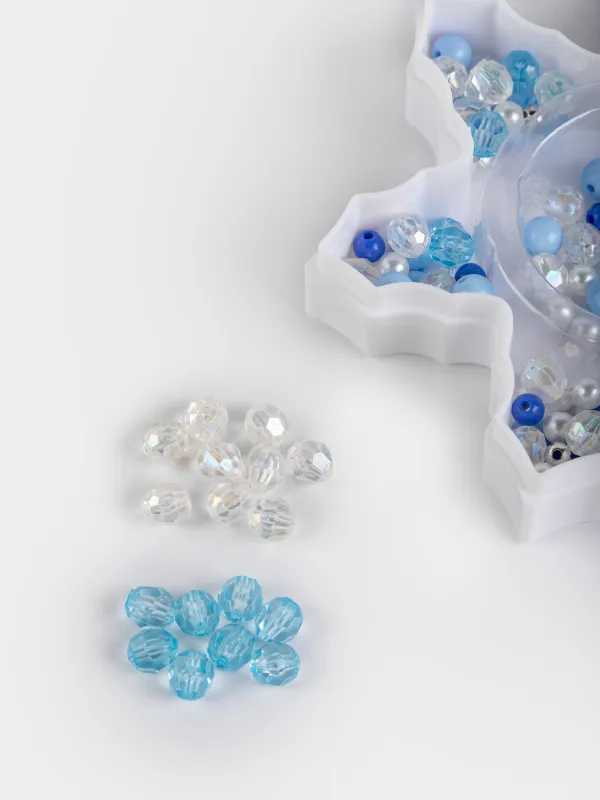 Набор для творчества, 12 см, создание украшений, пластик, Снежинка, Creative armlet, image-2