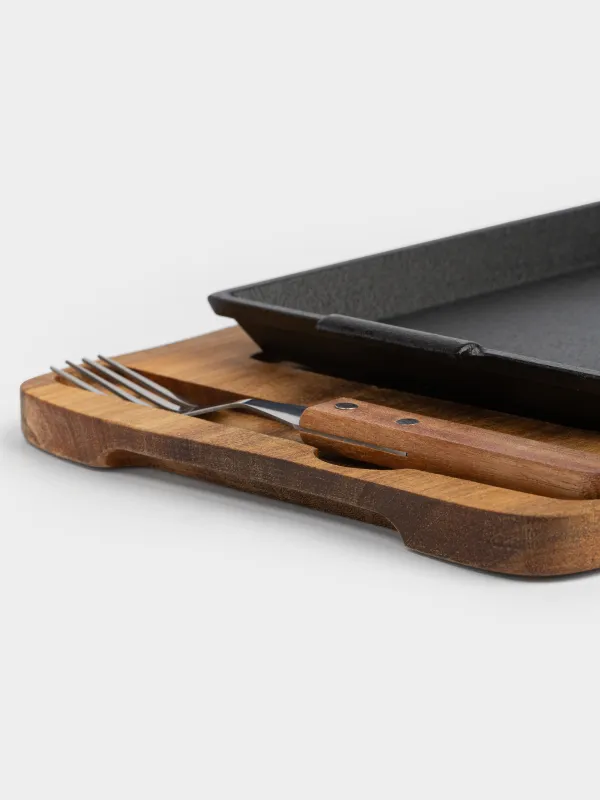 Набор для подачи стейка, с ручкой, Noble tree, image-4